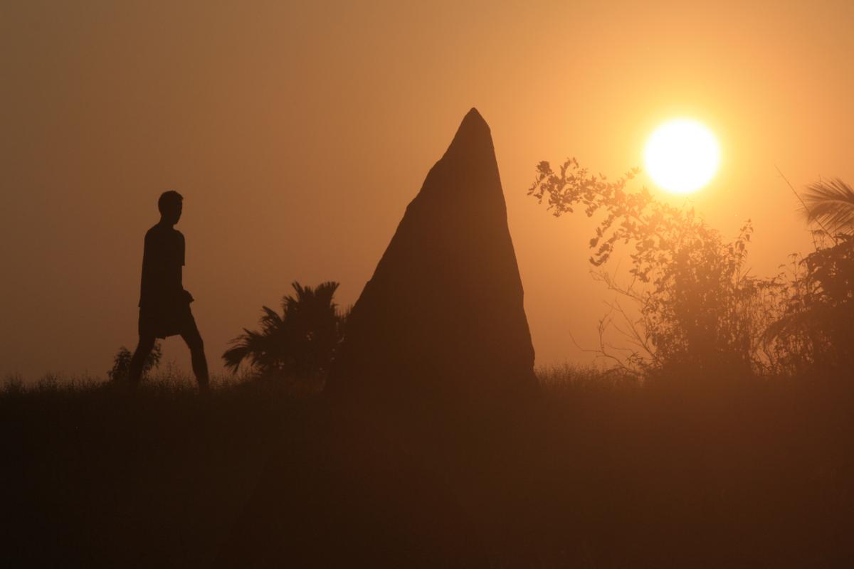 A menhir at Nileaskal.