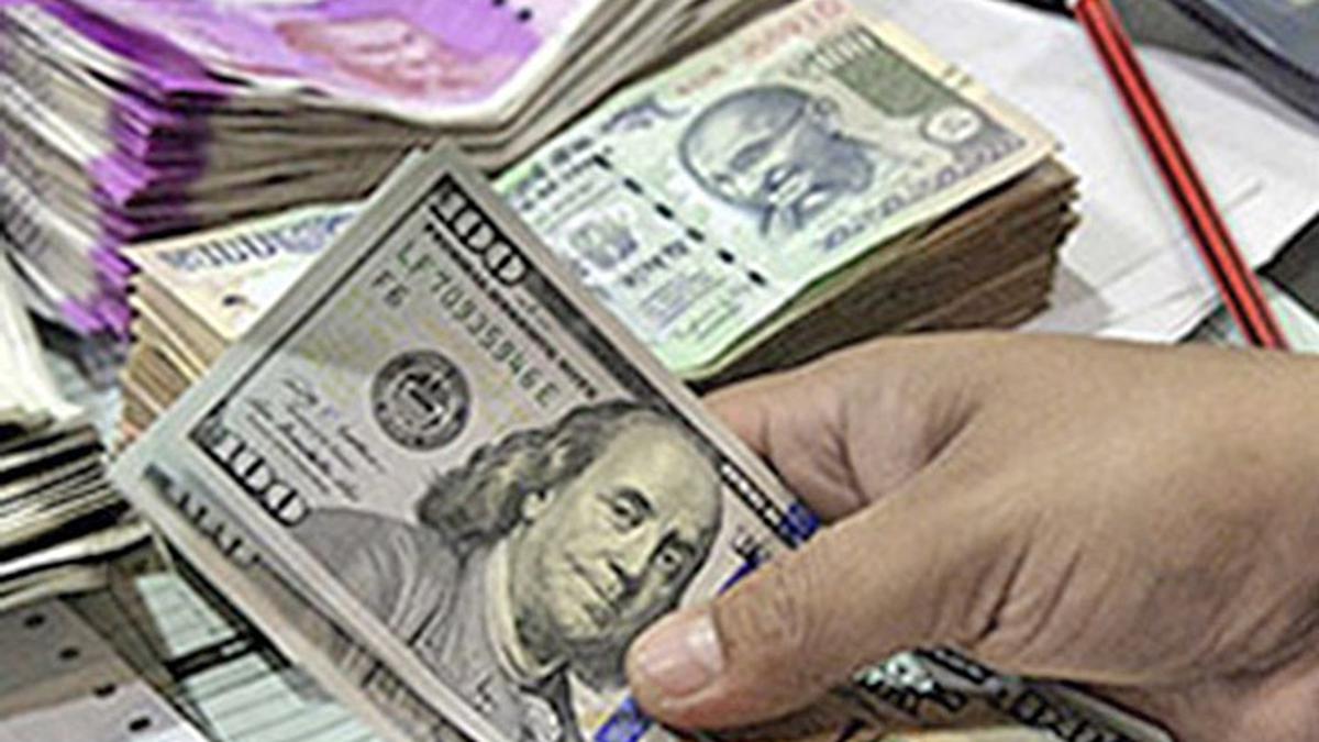 Rupee snaps two-day fall, recovers 6 paise against U.S. dollar