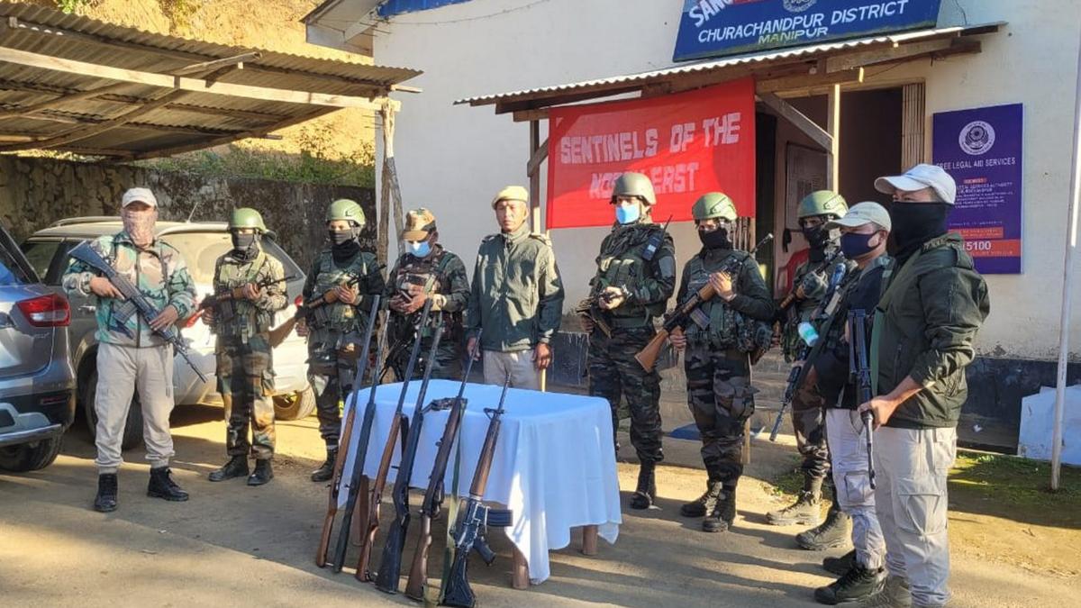 Security forces seize 3.6 kg of explosives in Manipur's Churachandpur