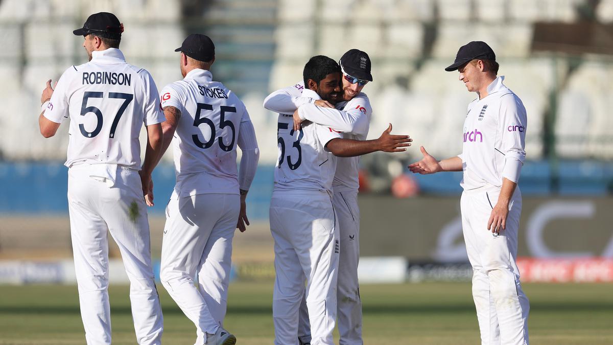 Teenager Rehan Ahmed puts England on brink of memorable 3-0 Test series win in Pakistan