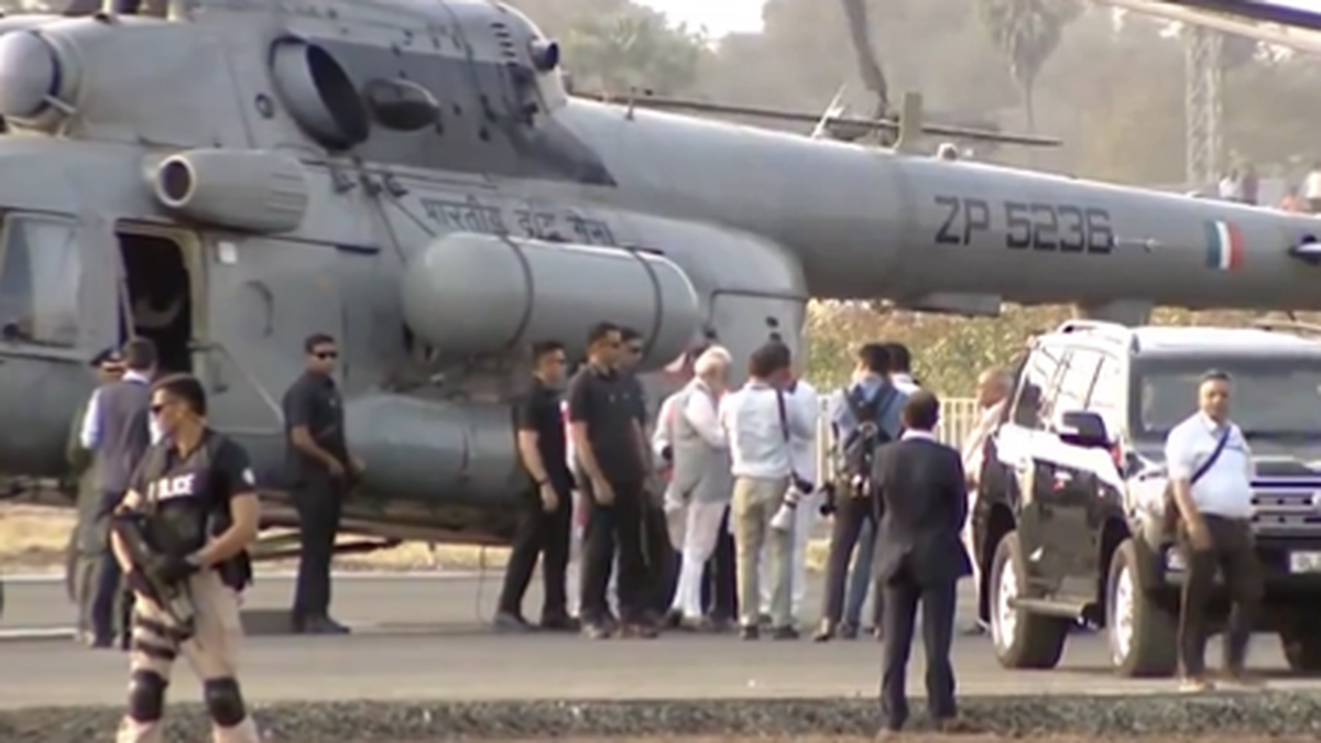 Complaint against PM Modi for violating MCC by using IAF helicopter in election rally