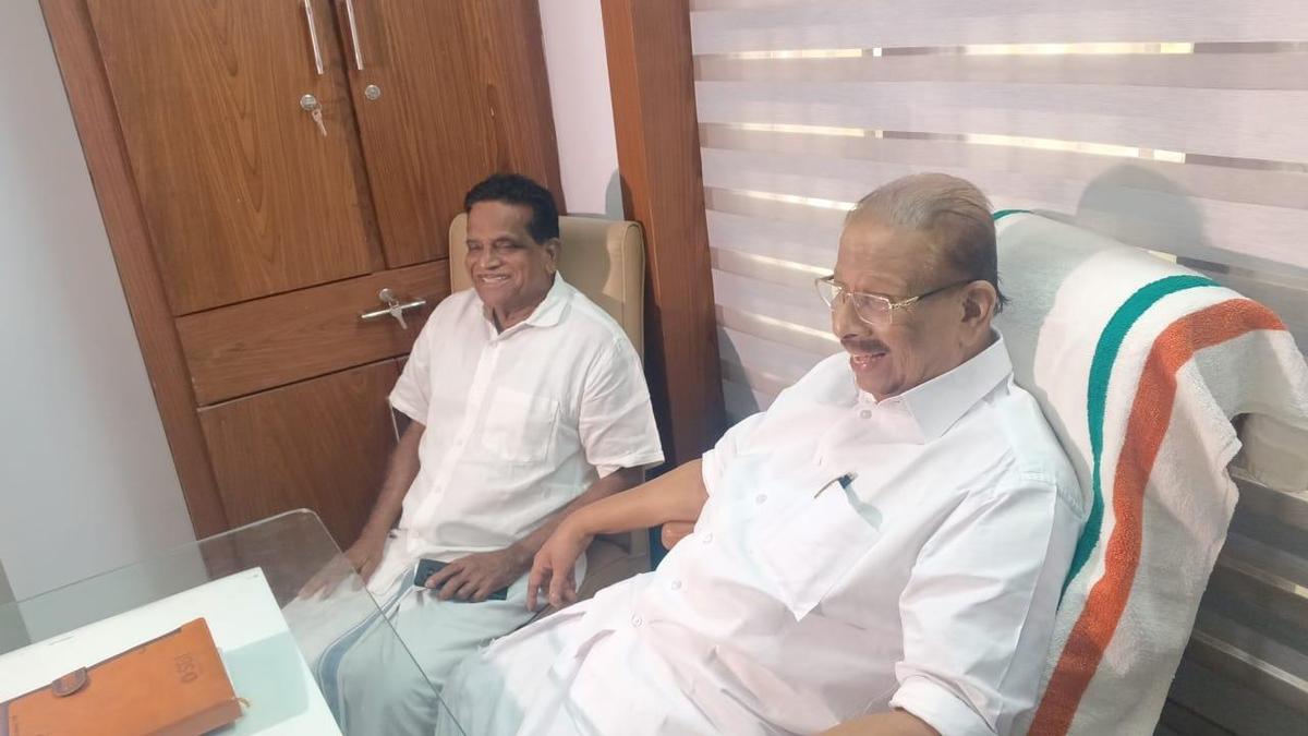 Kerala Assembly polls 2026: T.K. Govindan meets K. Sudhakaran, secures assurance of full backing
