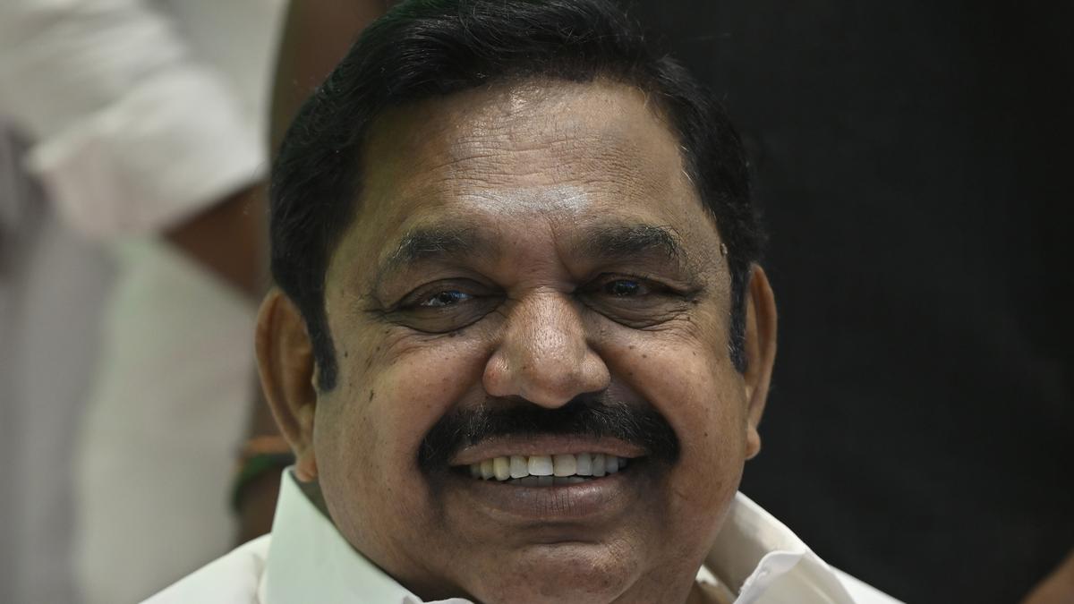 Palaniswami blames DMK over incomplete stormwater drain work in Chennai