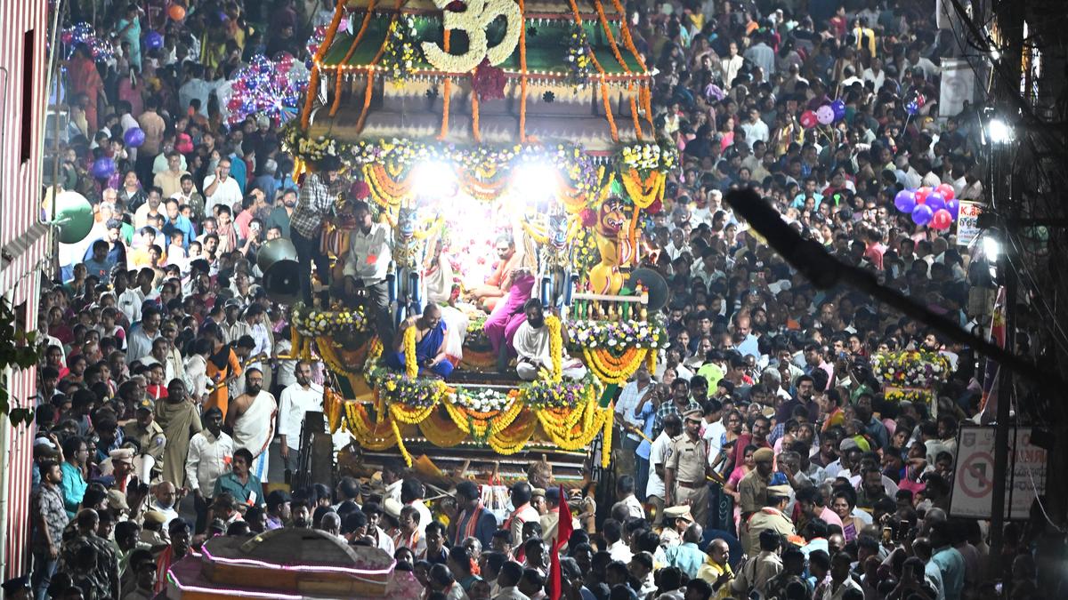 Grand Rathotsavam concludes Mahasivaratri festivities in Vijayawada