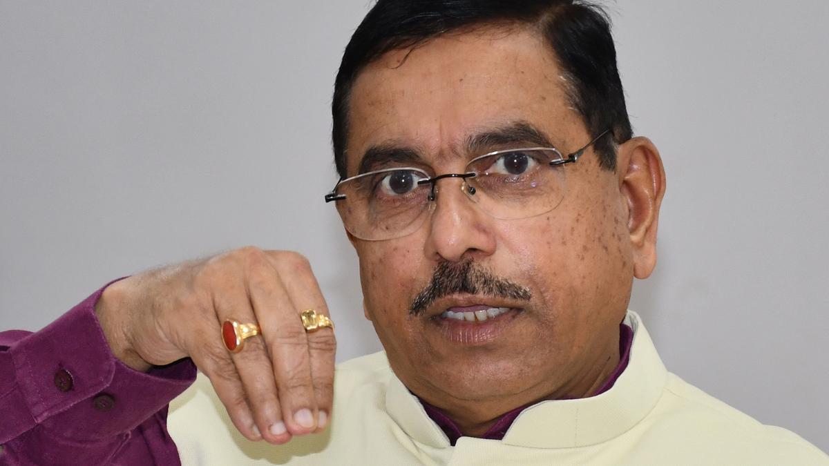 Caste census by State govt. has no validity, says Pralhad Joshi