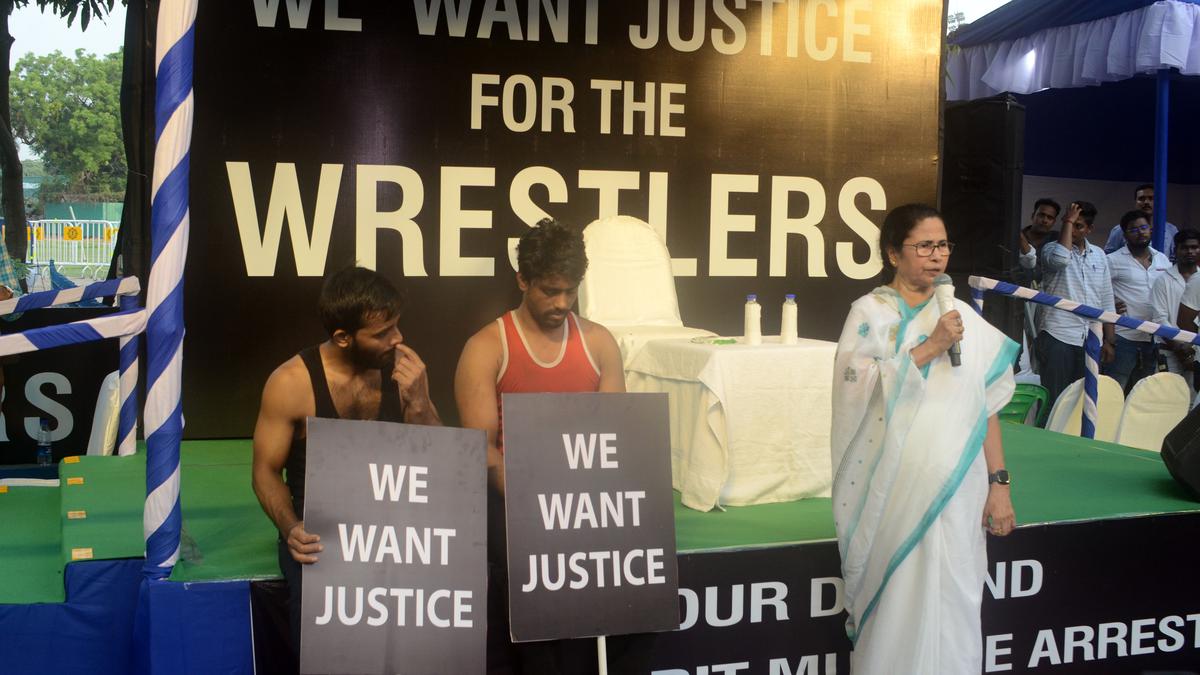 Will fight till protesting wrestlers get justice, says Mamata 