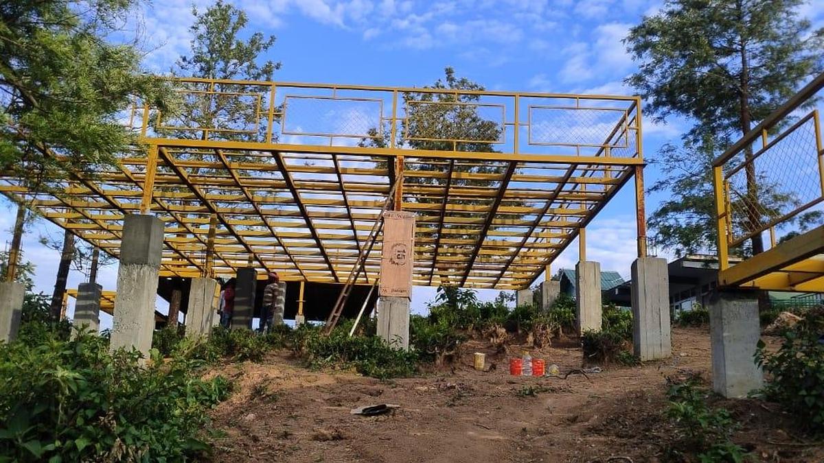 Work at illegal resort construction site around Avalanche Dam halted