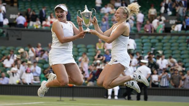 Krejcikova, Siniakova win second Wimbledon women’s doubles title