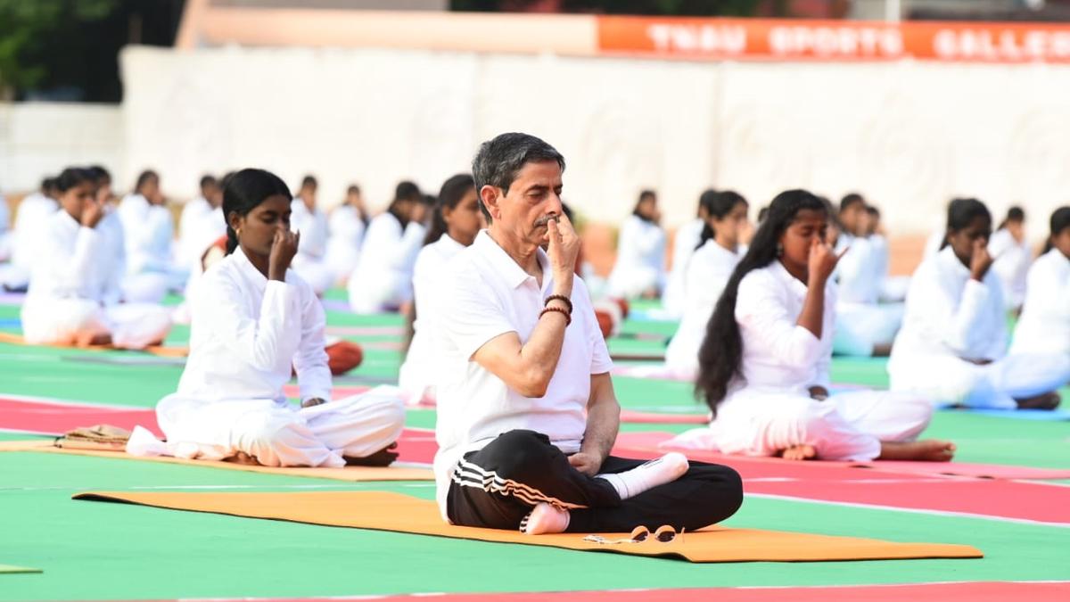 Take part in Yoga Tech Challenge, promote start-ups, T.N. Governor urges youth 