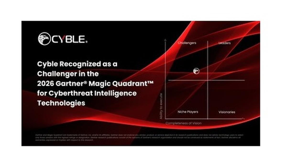 Cyble Recognized as a Challenger in the 2026 Gartner® Magic Quadrant™ for Cyberthreat Intelligence Technologies