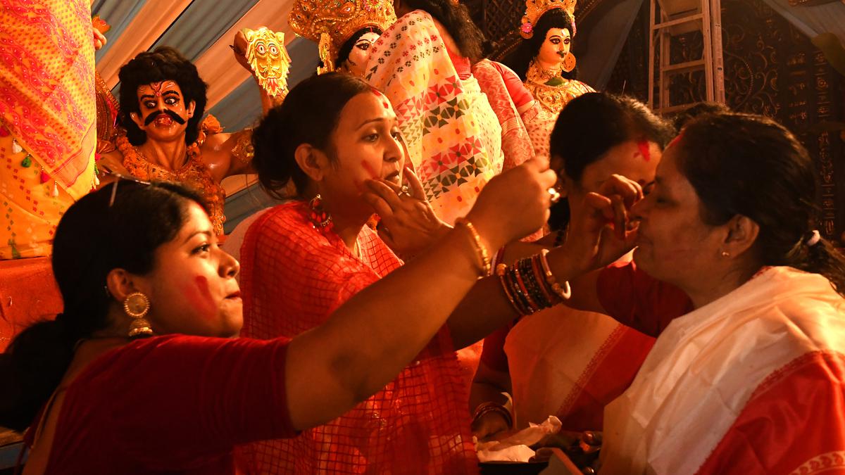 Durga Puja festivities conclude with idol immersion