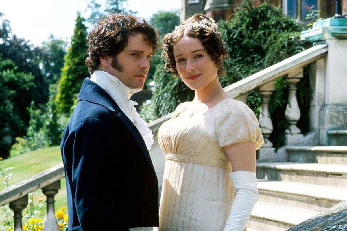 A still from the 1995 Pride and Prejudice TV drama, starring Colin Firth and Jennifer Ehle. A still from the 1995 Pride and Prejudice TV drama, starring Colin Firth and Jennifer Ehle.