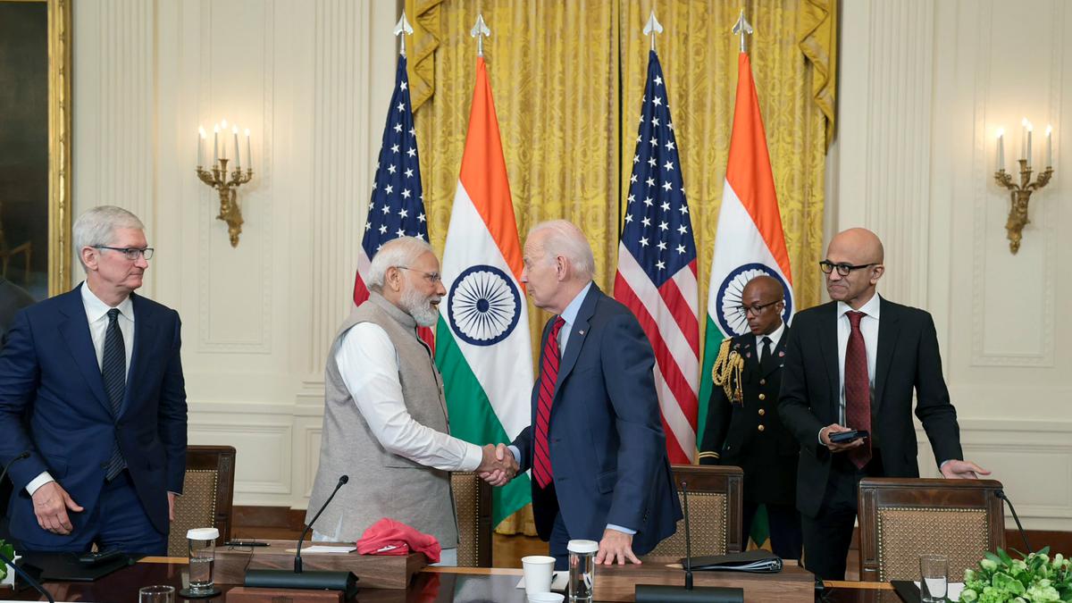 Coming together of Indian talent and U.S. technology guarantees brighter future: PM Modi at meet of top CEOs