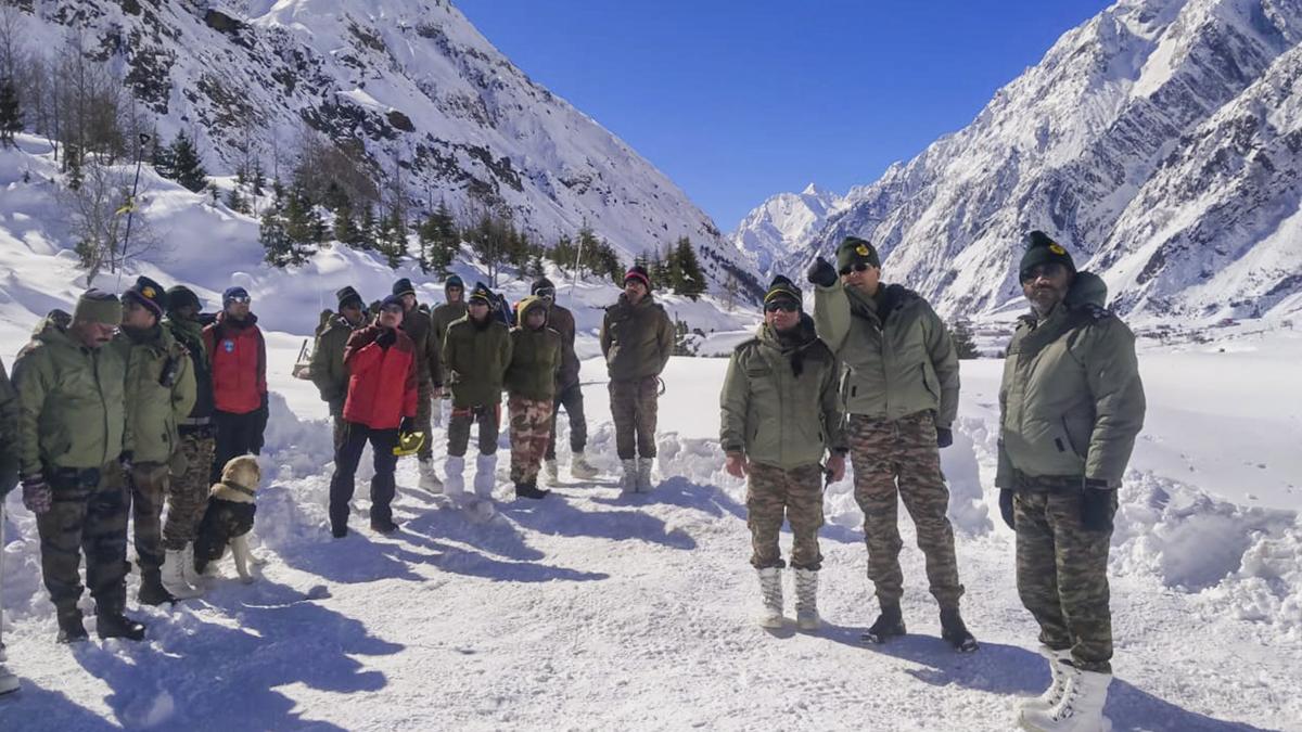 Uttarakhand avalanche rescue: Search operation resumes to trace four missing labourers