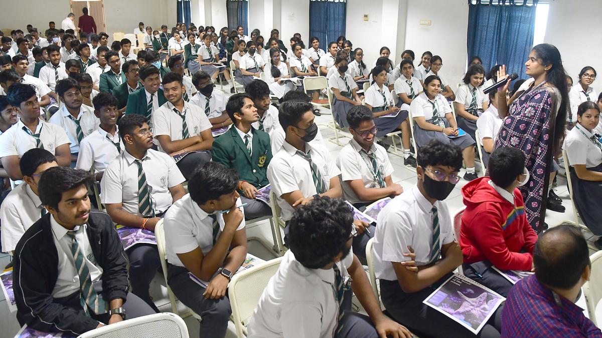 Students get a peek into career options at The Hindu event at DPS, Vijayawada