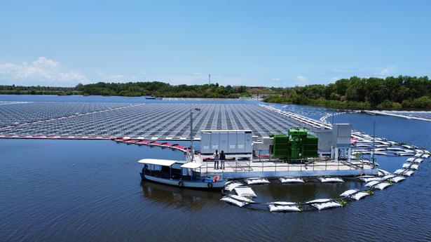 Prime Minister Narendra Modi launches floating solar power plant at NTPC-Kayamkulam