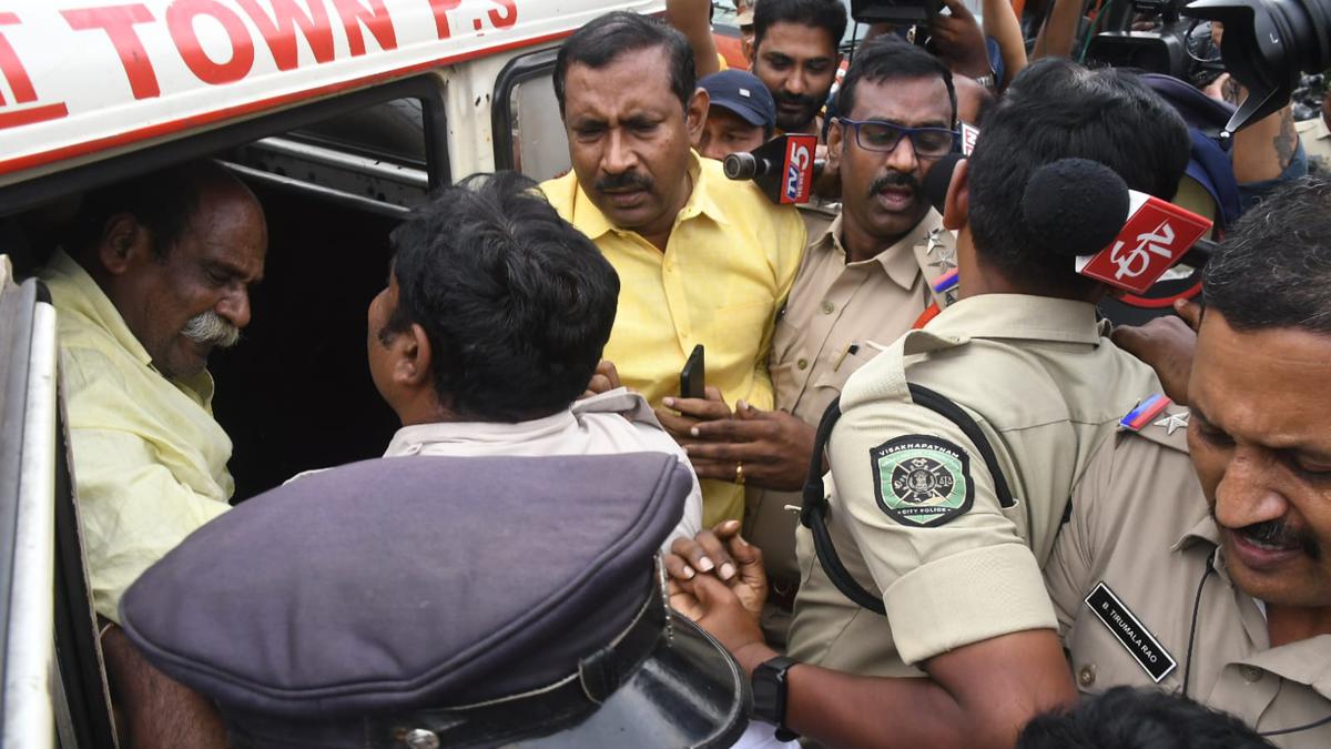 Police foil TDP protest; senior leaders detained, many house-arrested