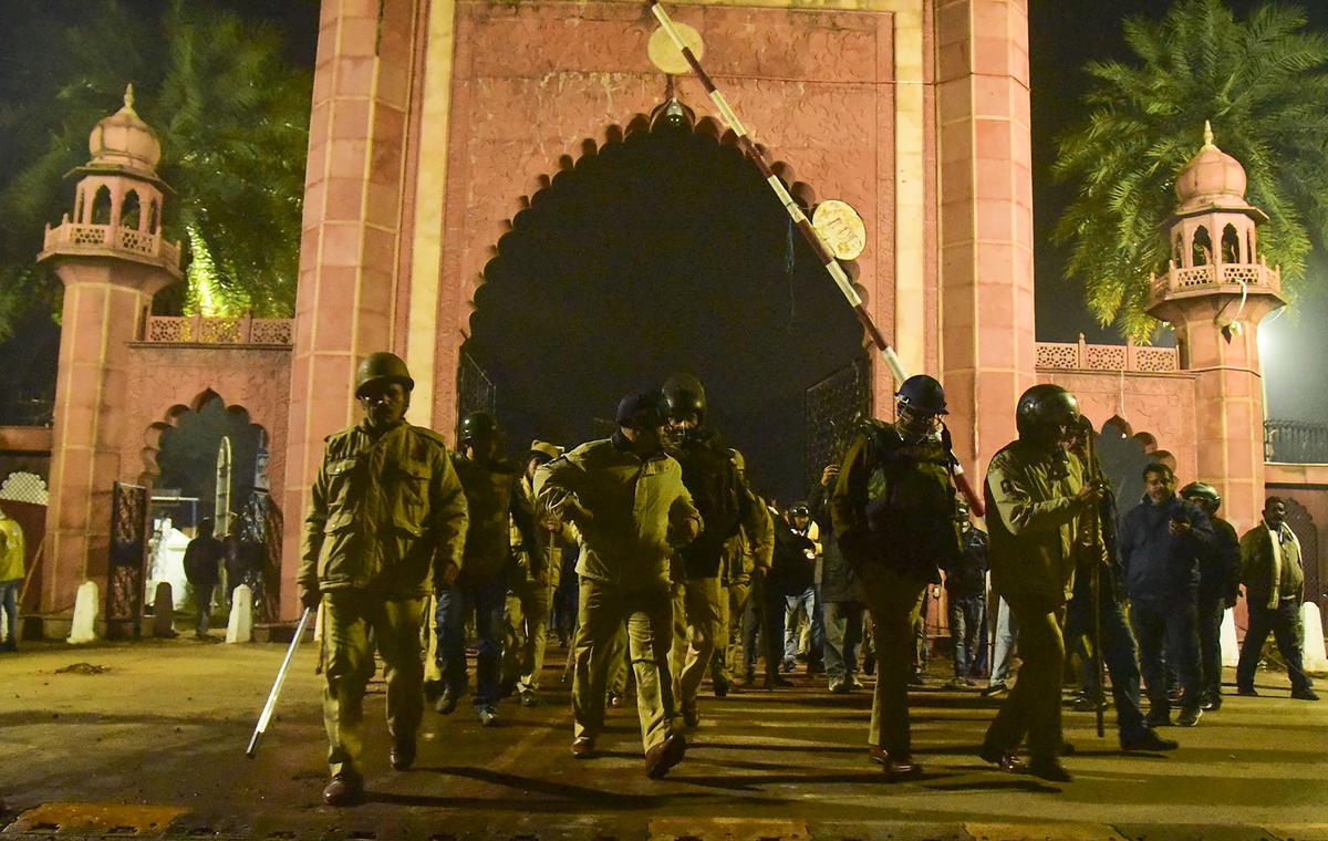 U. P. police denies allegations that student was forced to chant ‘Pakistan Zindabad’ in AMU