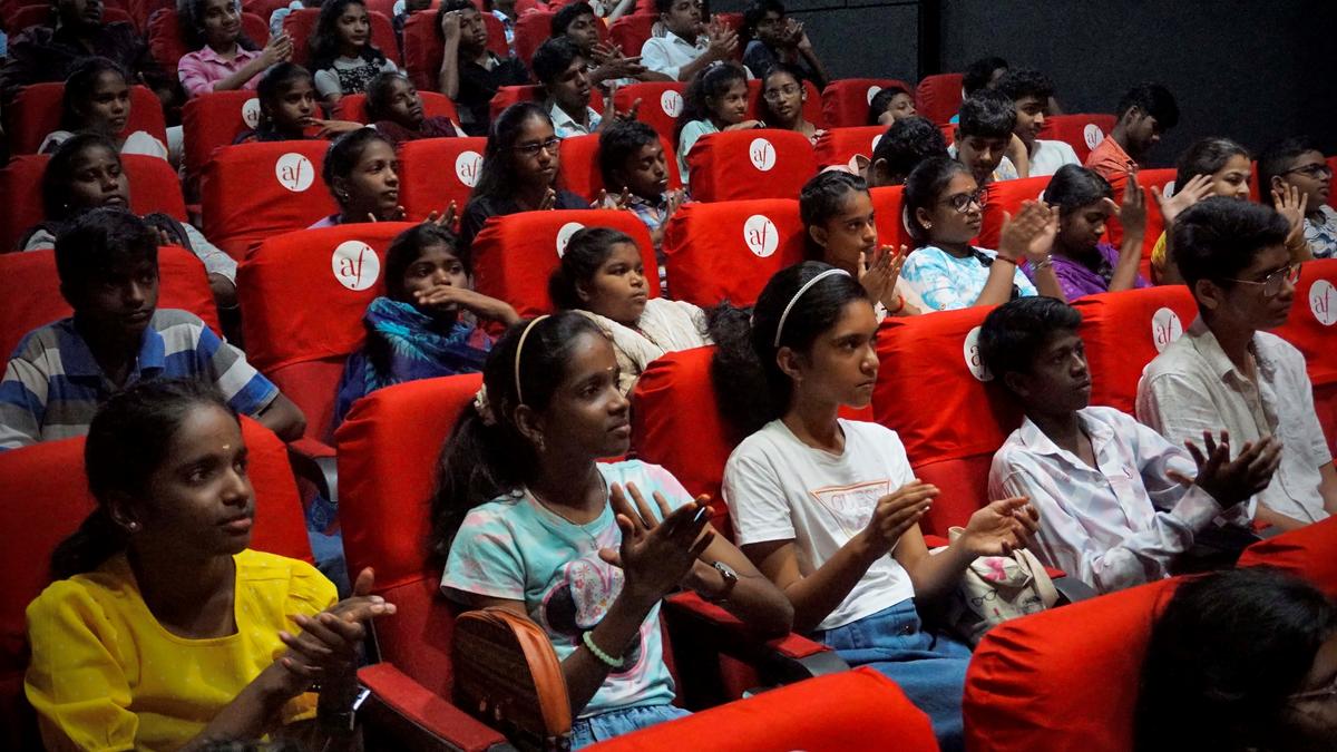 Over 150 children get a whiff of world cinema at film festival