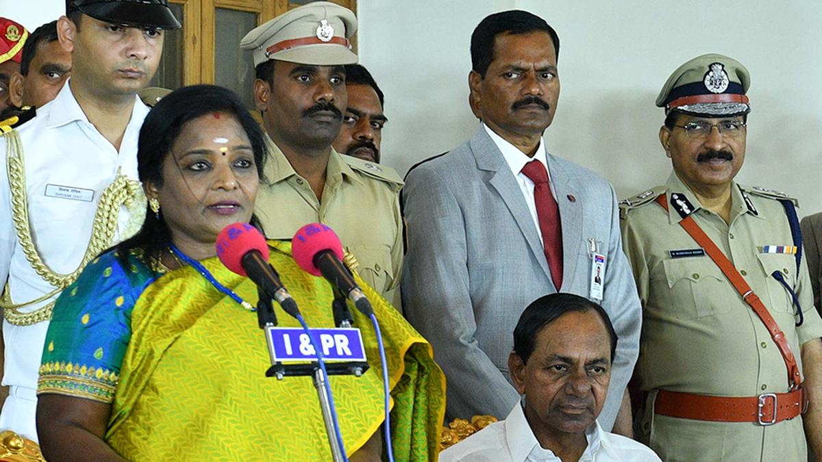 Telangana Governor Dr. Tamilisai resigns to contest Lok Sabha polls