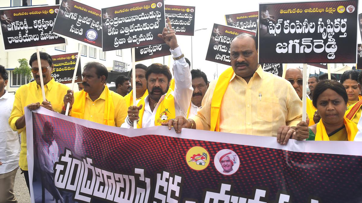 A.P. Assembly proceedings: expulsion of TDP MLAs a predetermined act, says Atchannaidu 