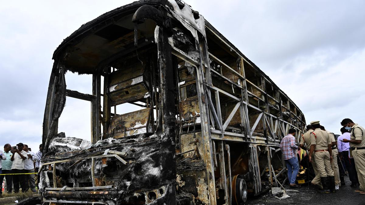 ASCI to conduct safety probe into Kurnool bus inferno that claimed 20 lives