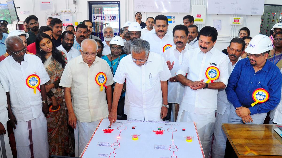 Chief Minister inaugurates 40 MW Thottiyar hydel project in Idukki