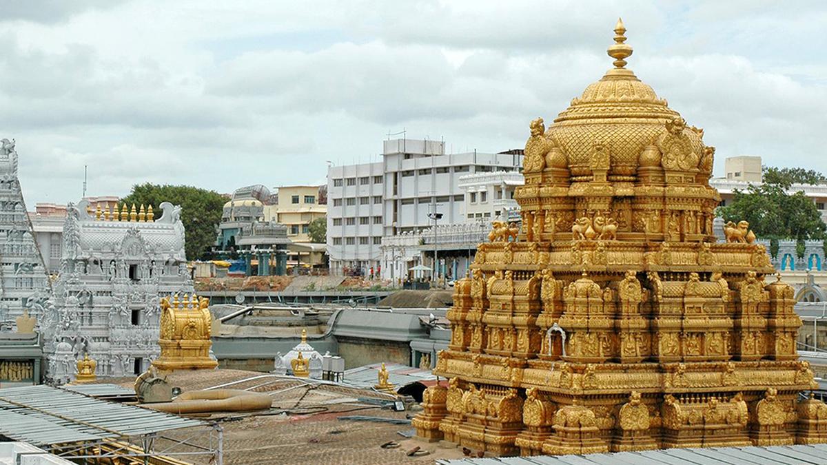 TTD postpones gold plating of Anand Nilayam, resolves to go for ...