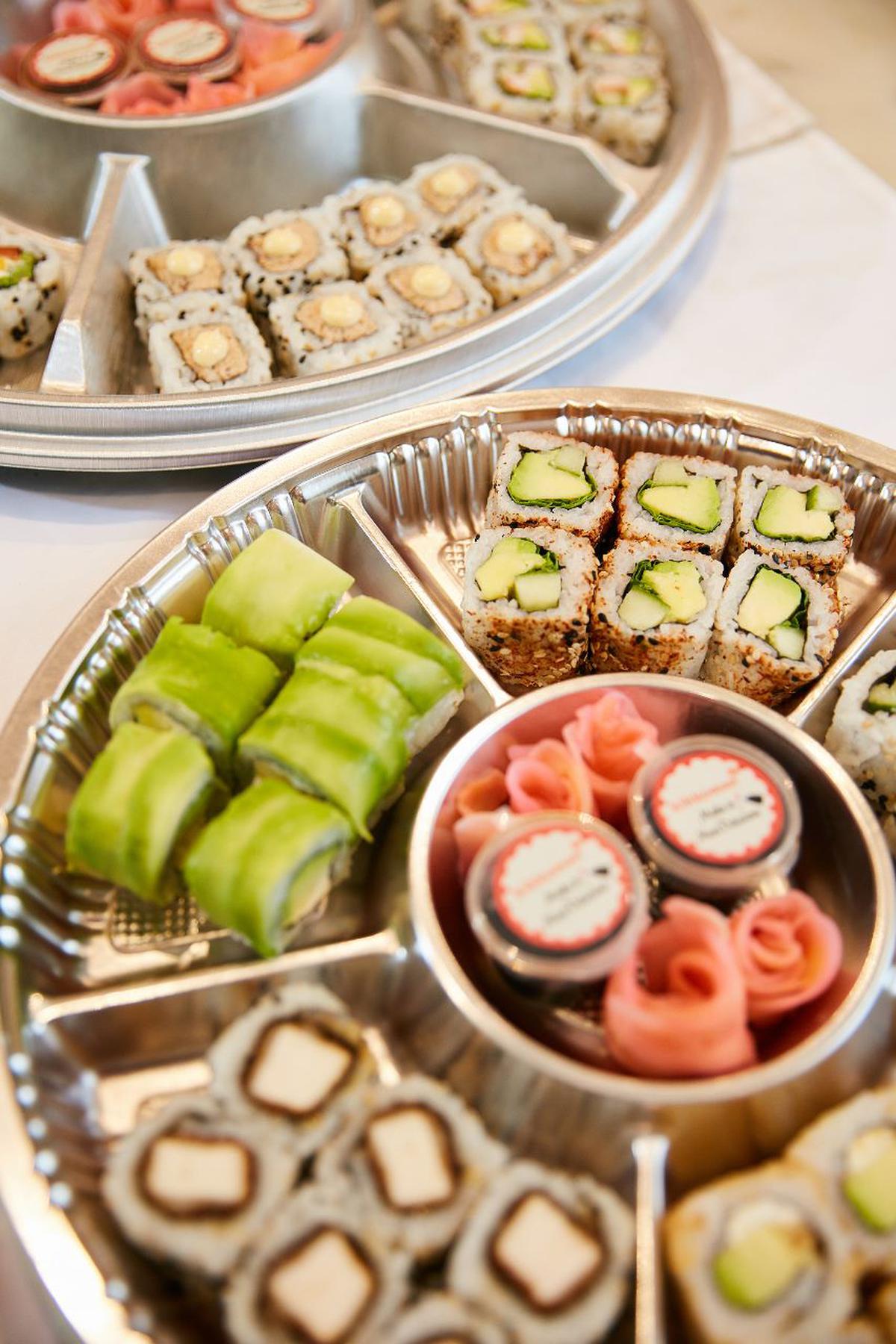 Sushi and More’s colourful platter