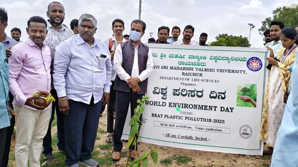 Protecting nature every day is our shared responsibility: Raichur University Registrar
