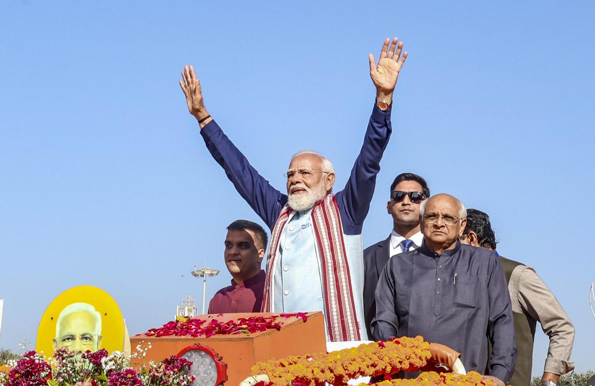 Watch: PM Modi leads Shaurya yatra