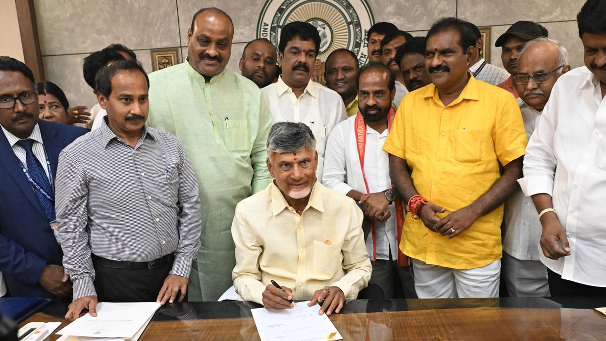 Chandrababu Naidu’s gesture brings ‘mega’ joy to aspiring teachers in Andhra Pradesh