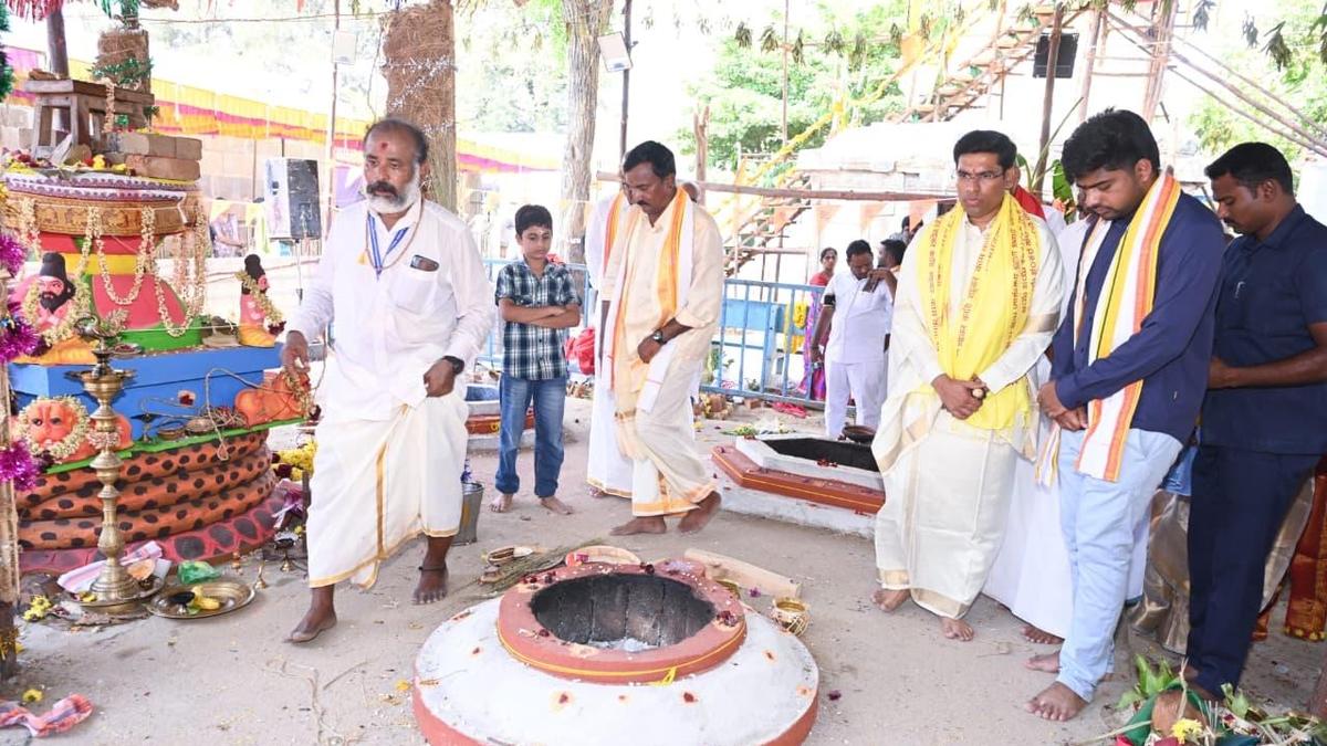 Five-day ‘Maha Kumbhabhishekam’ concludes at Gudimallam temple