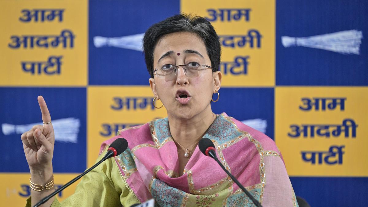 Atishi claims 'internal tussle' in BJP over portfolio allocation