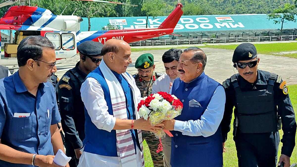 Ready for dialogue with Pakistan if it stops terrorism in J&K: Defence Minister Rajnath Singh