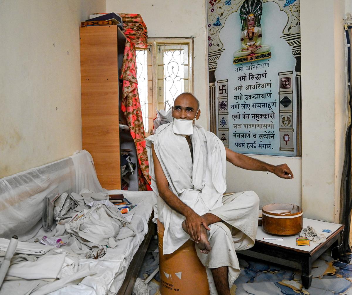 Jain saint Rajesh Muni Maharaj, who performed Santhara on the 3-year-old. File