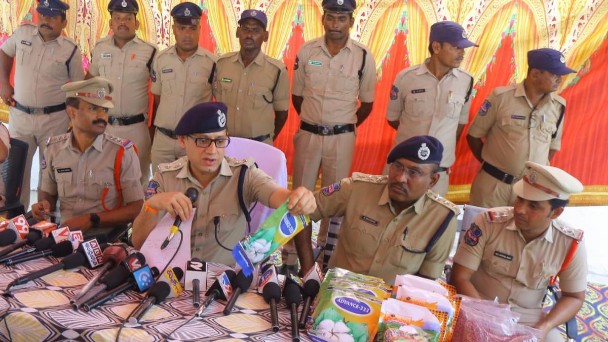 560 kg spurious cotton seeds seized in three separate raids in Khammam, nine arrested
