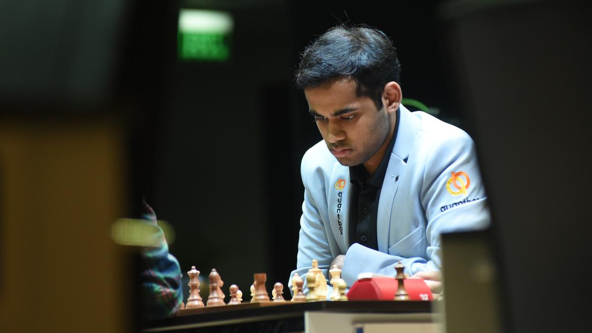 Arjun tied fifth after first day of World Rapid Chess Championship in New York