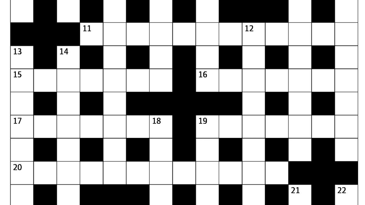 The Sunday Crossword No. 3240