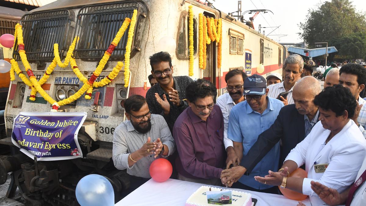 An air of nostalgia in Visakhapatnam as Godavari Express turns 50