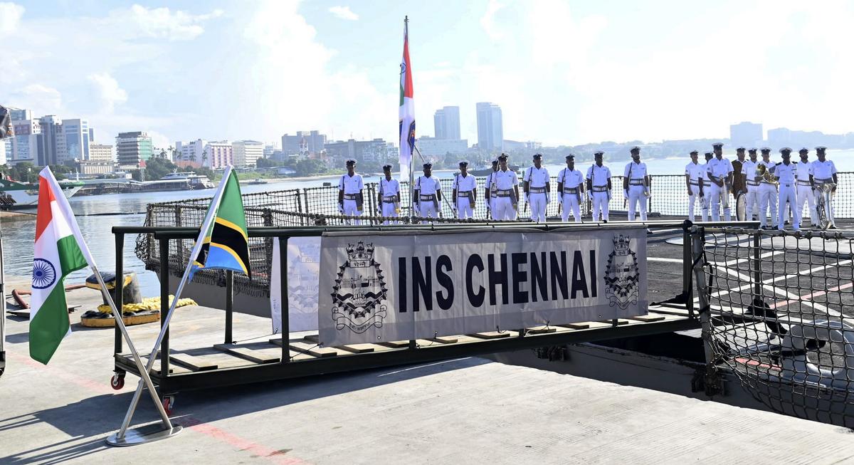 Inaugural India, Africa maritime engagement exercise begins in Tanzania -  The Hindu
