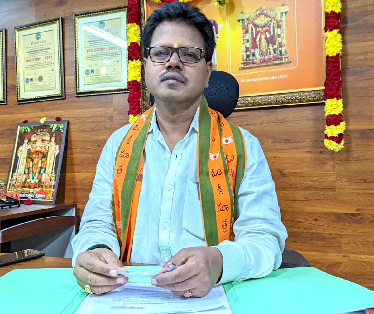 ‘Works under way to improve amenities for devotees at Srisailam temple’