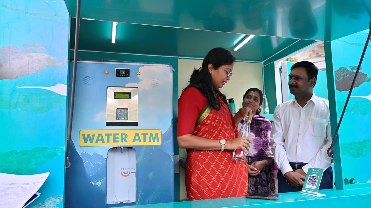 Water ATM inaugurated at Ooty Lake and Boat House