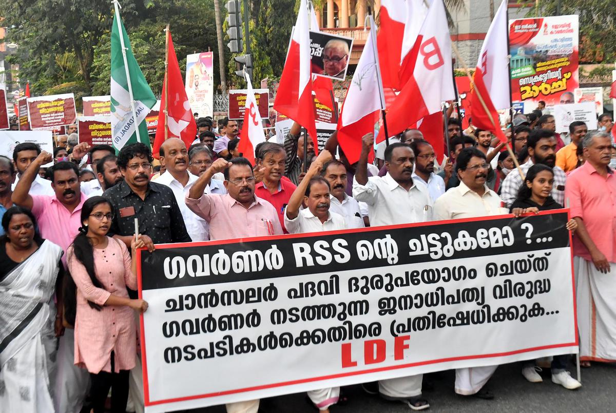 LDF sees divisions in UDF on government’s stand-off with Governor