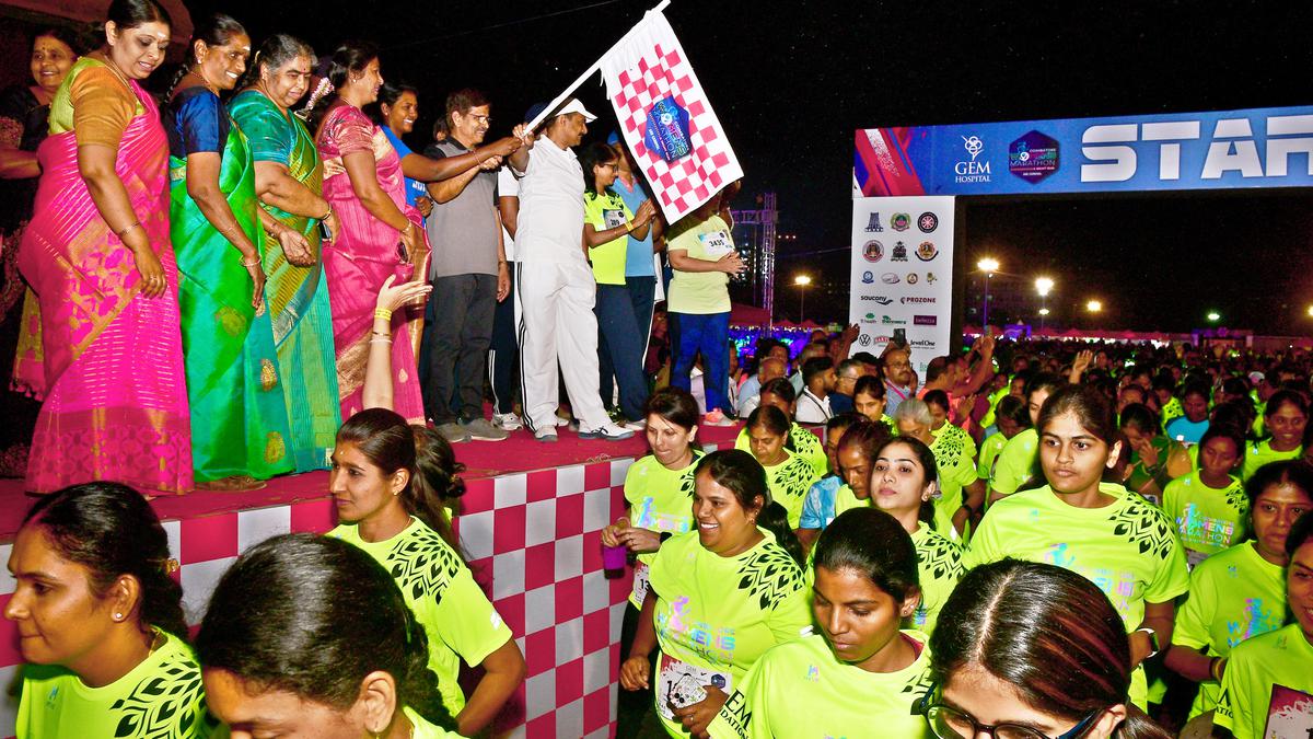 Coimbatore Women’s Marathon: A run for hope and health