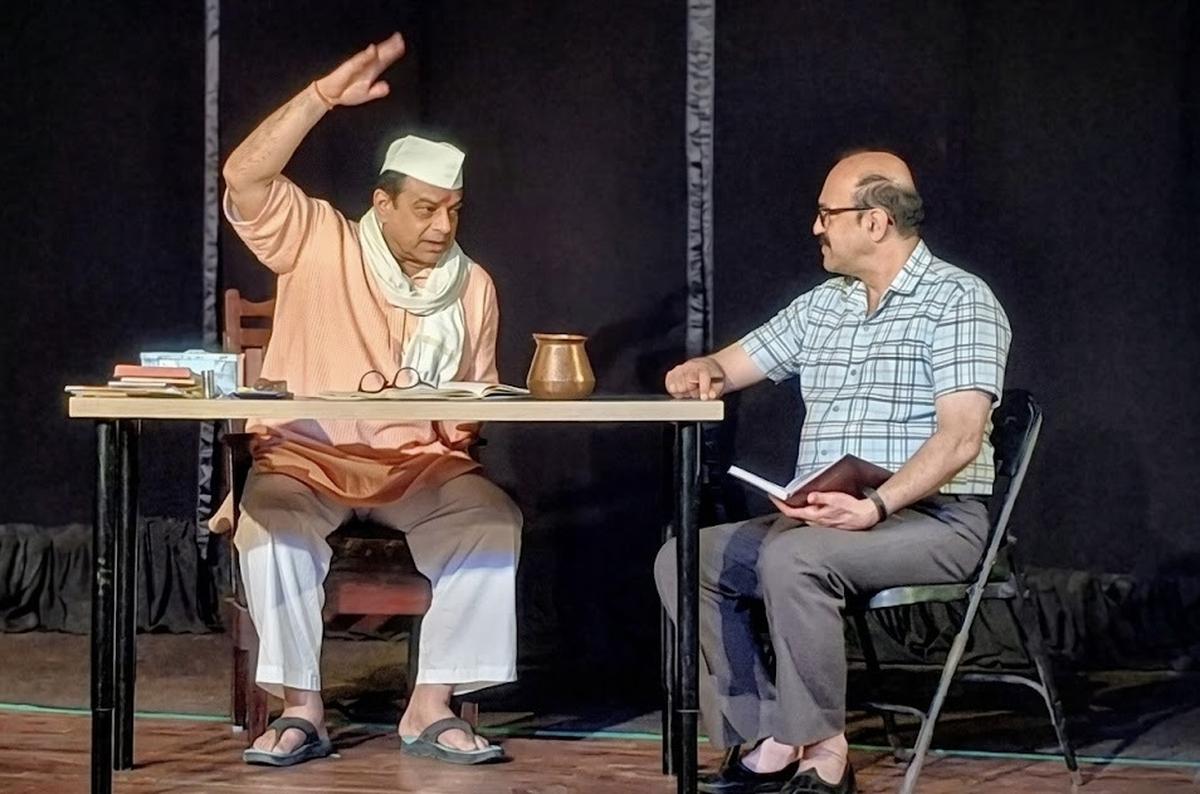 Una scena della commedia 