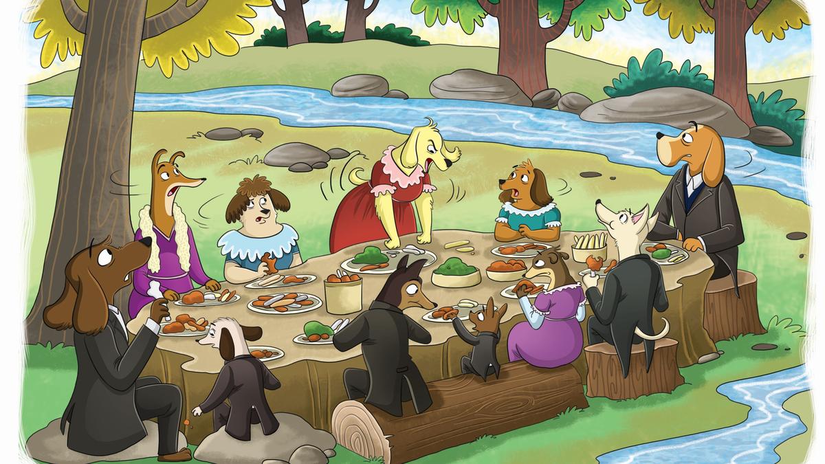 Why two dogs sniff each other when they meet