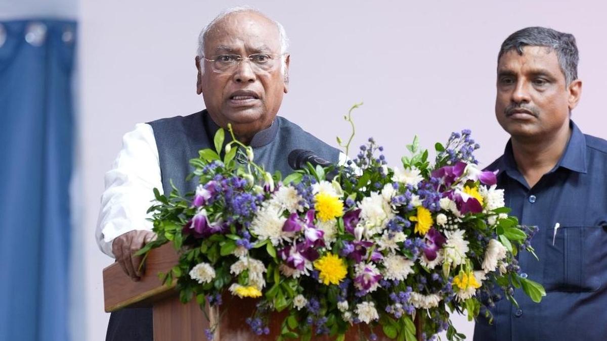 Kharge calls for practising reformist values, cautions against ritualism, blind faith
