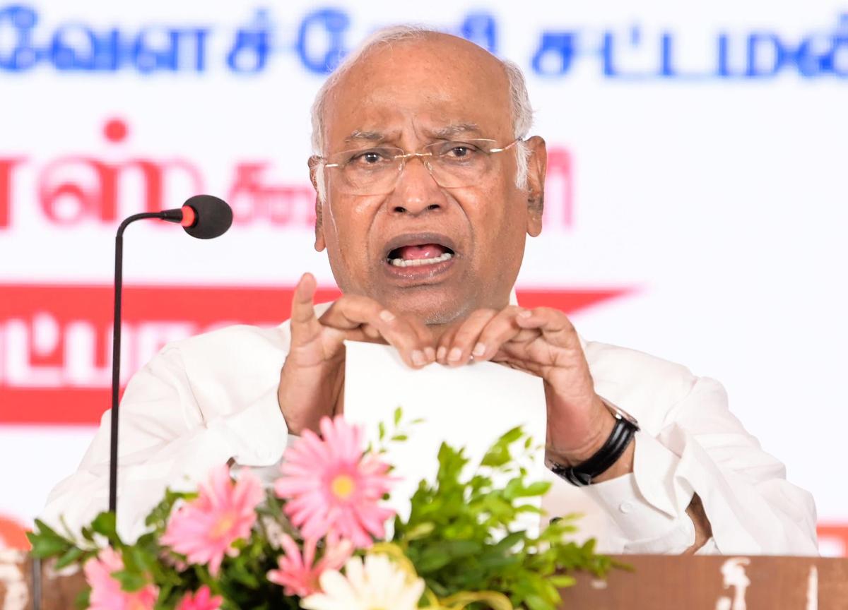 Didn't call PM Modi a terrorist,' Kharge clarifies remarks; accuses him of  'terrorising' political opponent - The Hindu