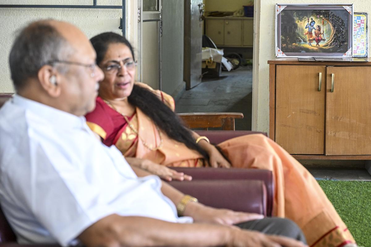 Milind Bembalkar and Dr. Nanda Shivgunde in pune. 
